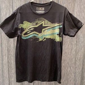 Alpine Stars Motorcycle Mens Tee-Shirt